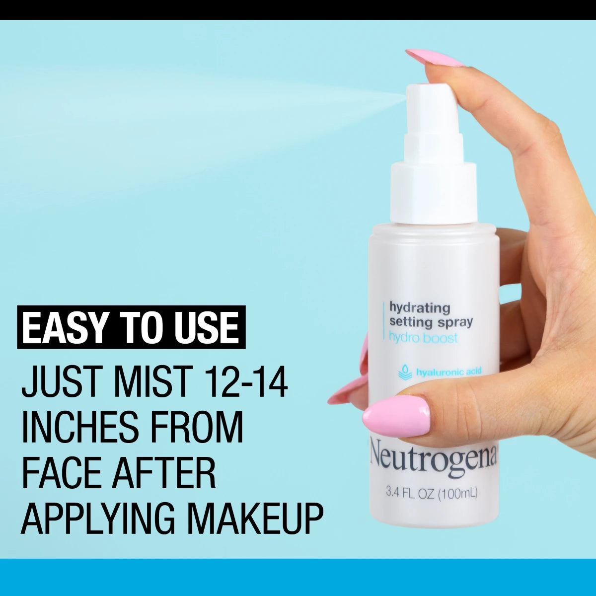 Neutrogena® Hydro Boost Hydrating Makeup Setting Spray product image 5
