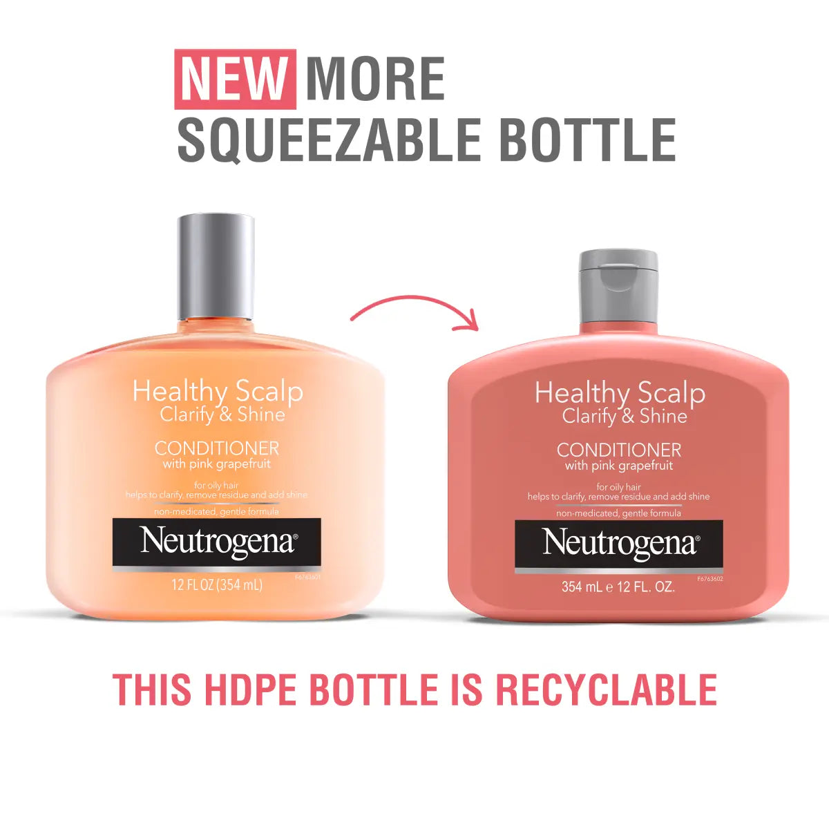 Neutrogena® Scalp Clarify & Shine Conditioner with Pink Grapefruit product image 2