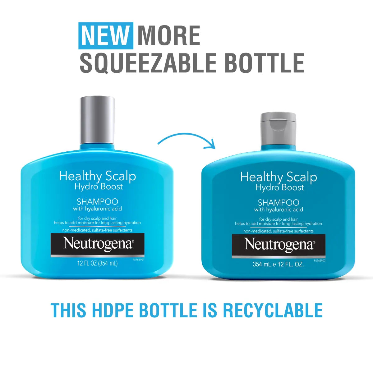 Neutrogena® Healthy Scalp Hydro Boost Shampoo with hyaluronic acid product image 2