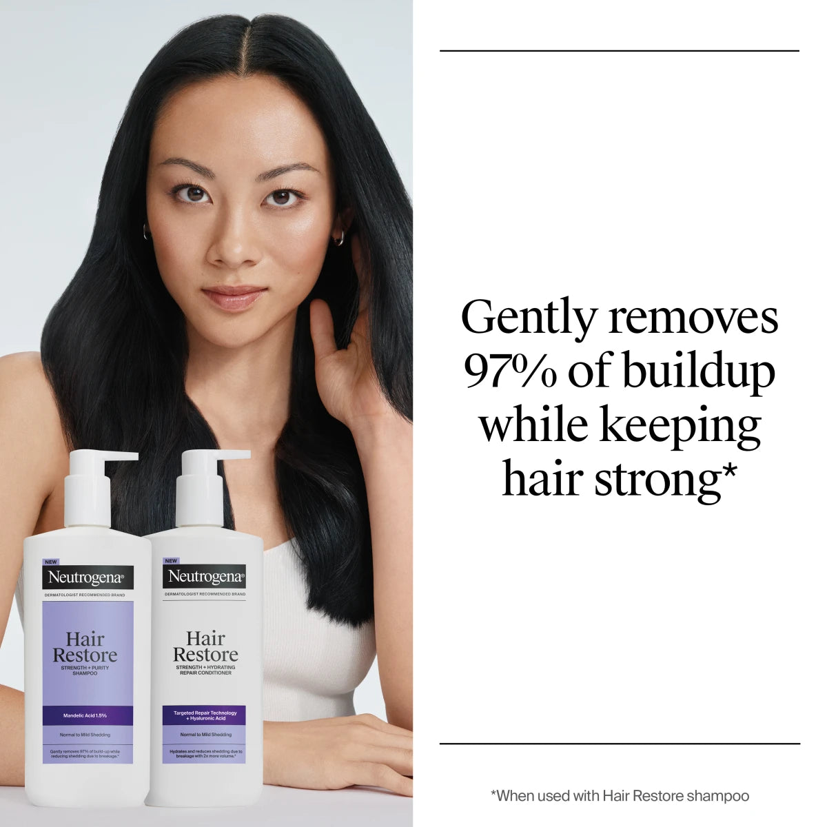 Neutrogena® Hair Restore Strength + Hydrating Repair Conditioner product image 3