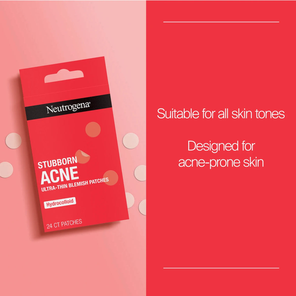 Neutrogena® Stubborn Acne Ultra-Thin Blemish Patches, Combination Pack, 24 Patches product image 2