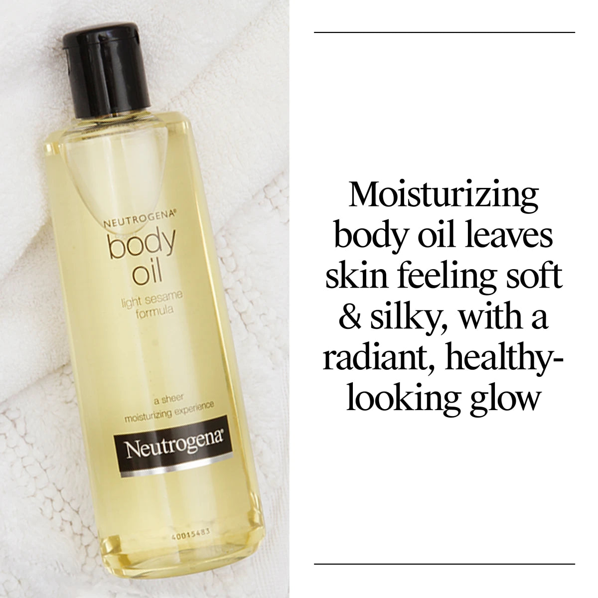 Neutrogena® Body Oil, Light Sesame Formula product image 2