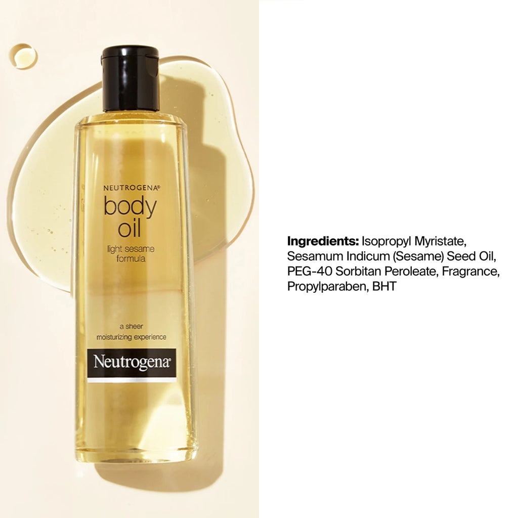 Neutrogena® Body Oil, Light Sesame Formula product image 8