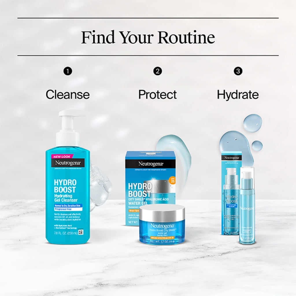 Neutrogena® Hydro Boost City Shield Water Gel with Broad Spectrum SPF 25 product image 6