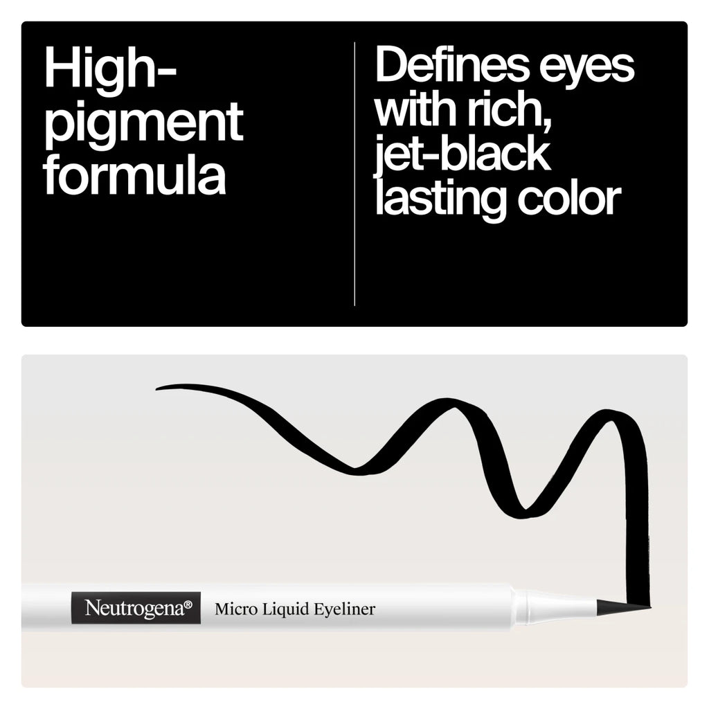 Neutrogena® Micro Liquid Eyeliner, Black 10 product image 3