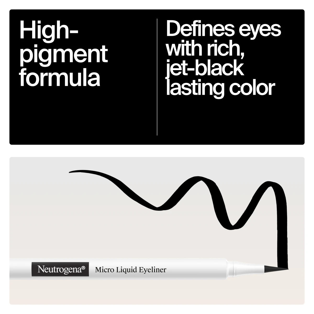 Neutrogena® Micro Liquid Eyeliner, Black 10 product image 3