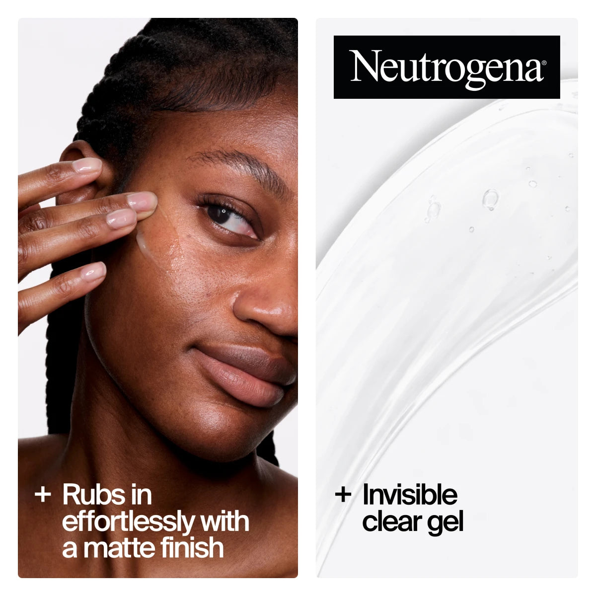 Neutrogena® Ultra Sheer Invisible Gel Face Sunscreen Broad Spectrum SPF 40 product image 3