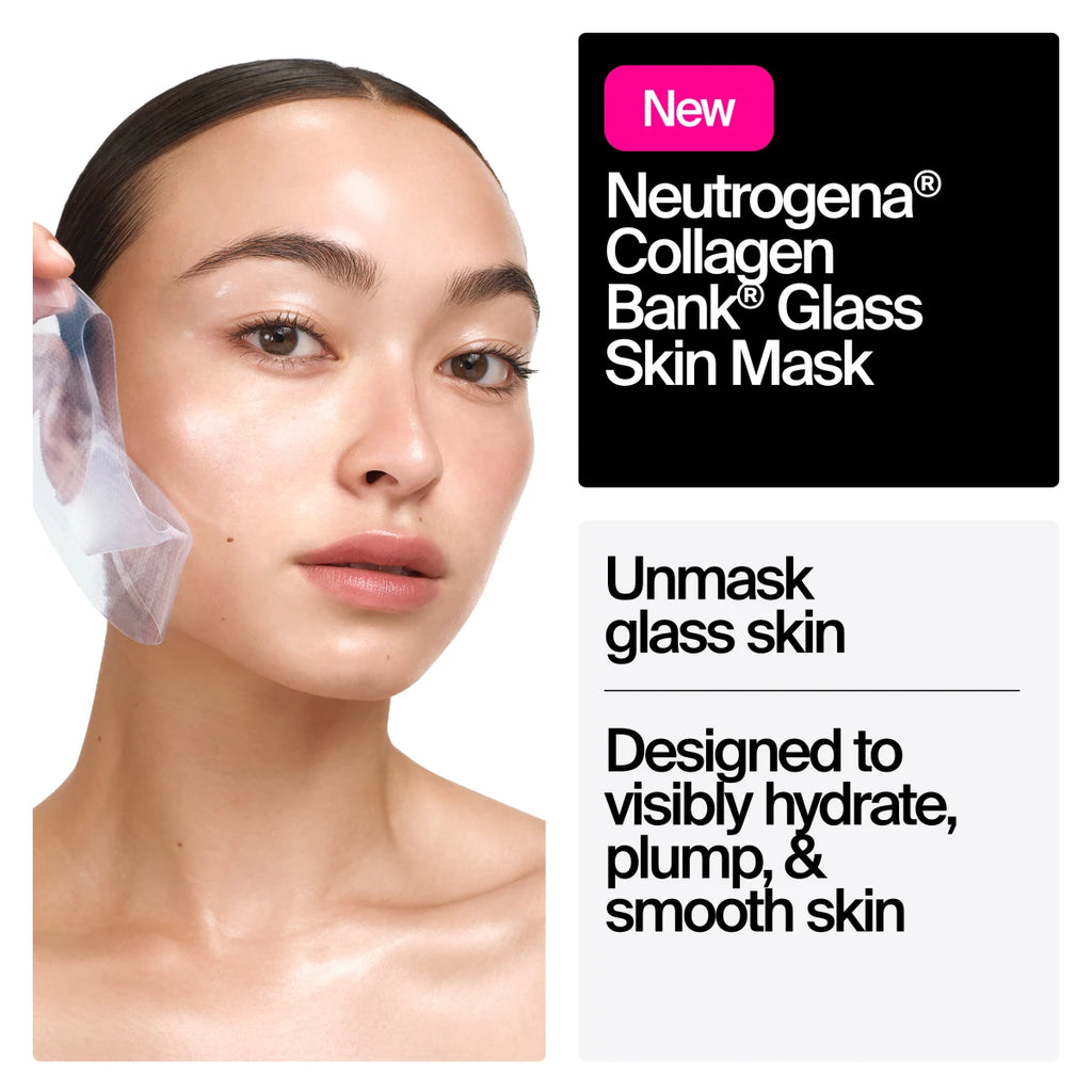 Neutrogena® Collagen Bank Glass Skin Mask product image 2