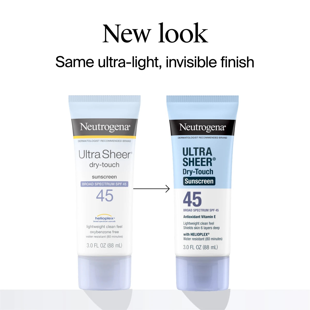 Neutrogena® Ultra Sheer Dry-Touch Sunscreen Lotion Broad Spectrum SPF 45 product image 2