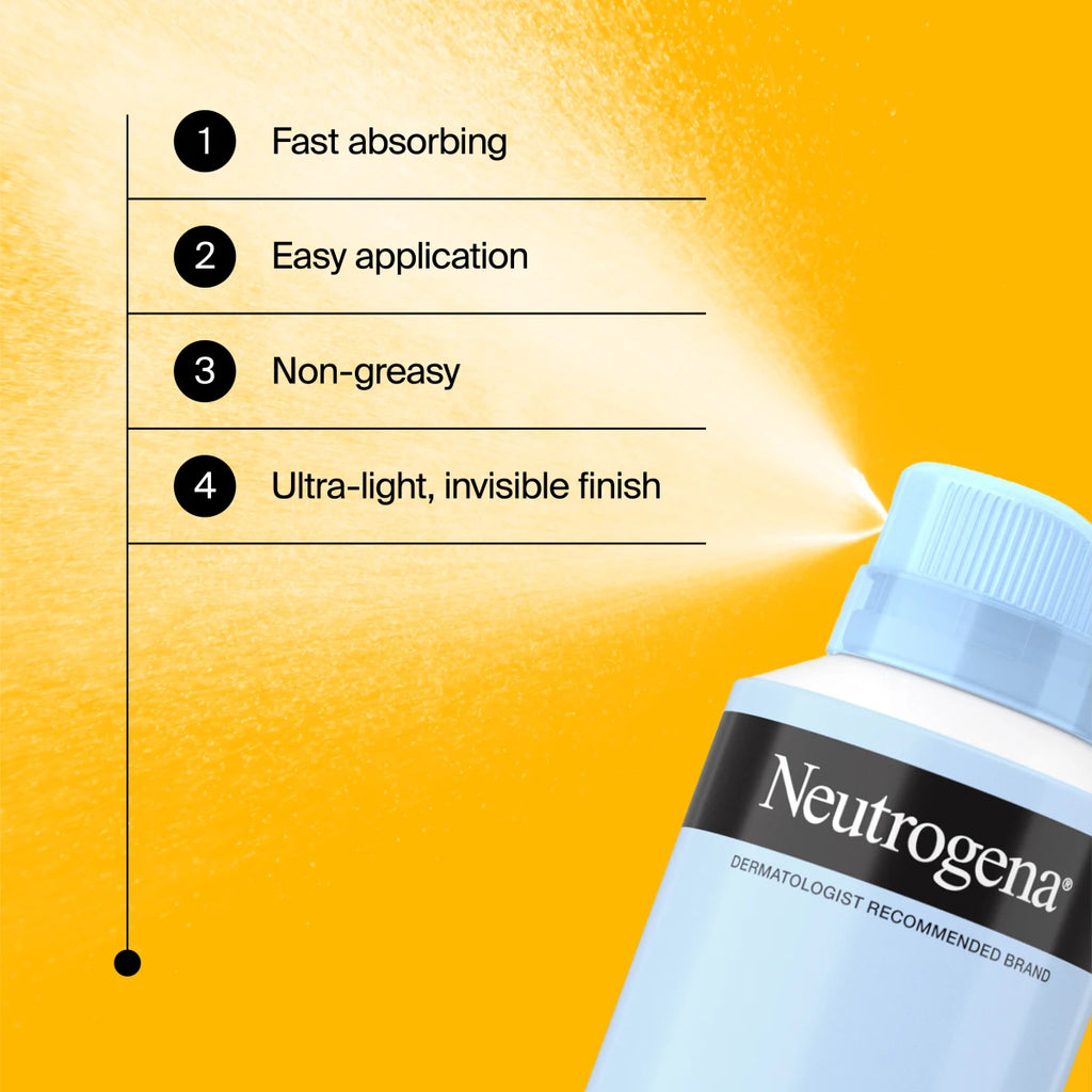Neutrogena® Ultra Sheer Body Mist Sunscreen Spray Broad Spectrum SPF 45 product image 6