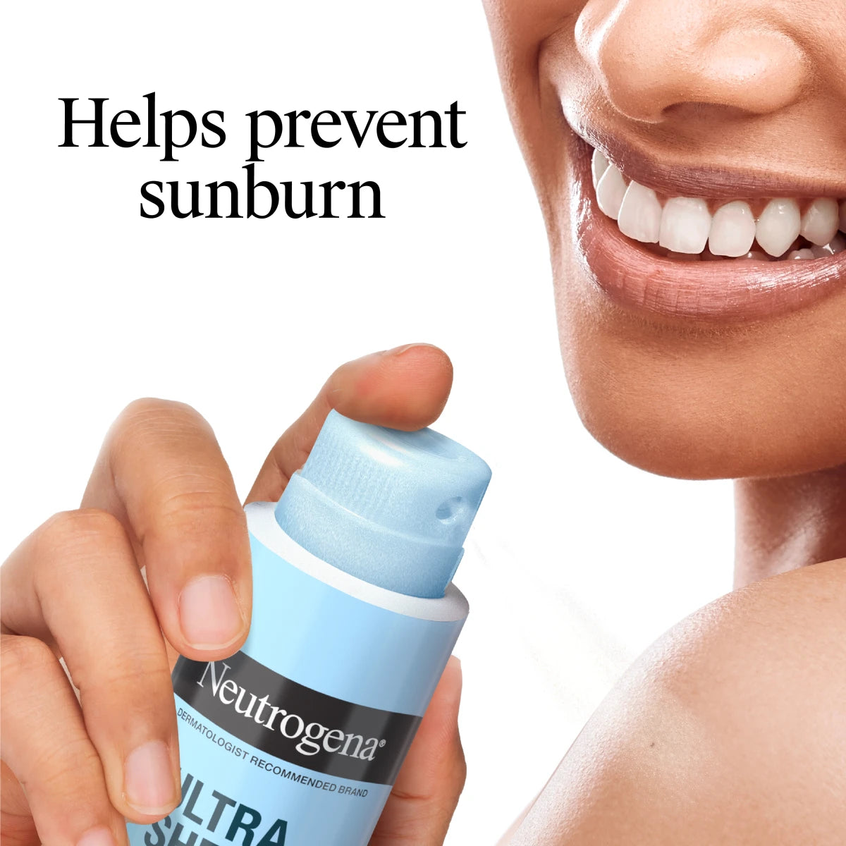 Neutrogena® Ultra Sheer Body Mist Sunscreen Spray Broad Spectrum SPF 45 product image 4