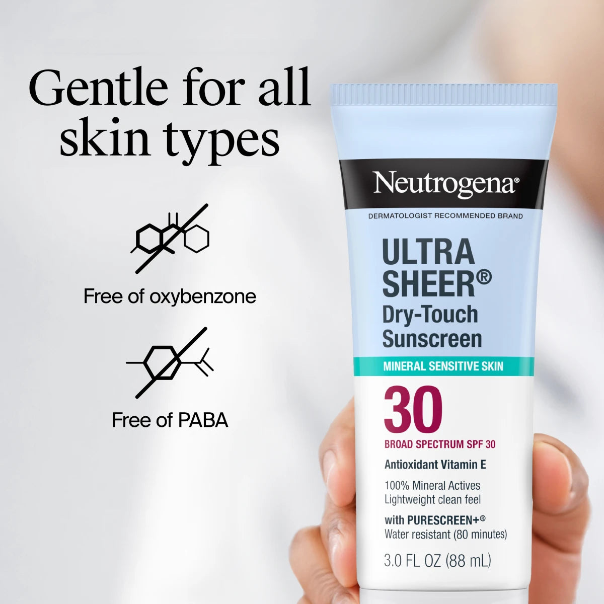 Neutrogena® Mineral Ultra Sheer Dry-Touch SPF 30 Sunscreen Lotion product image 7