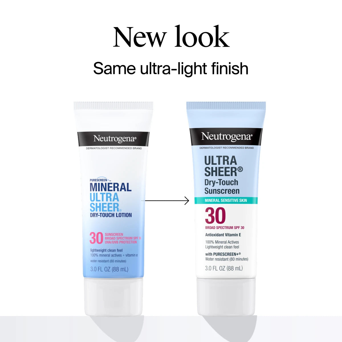 Neutrogena® Mineral Ultra Sheer Dry-Touch SPF 30 Sunscreen Lotion product image 2