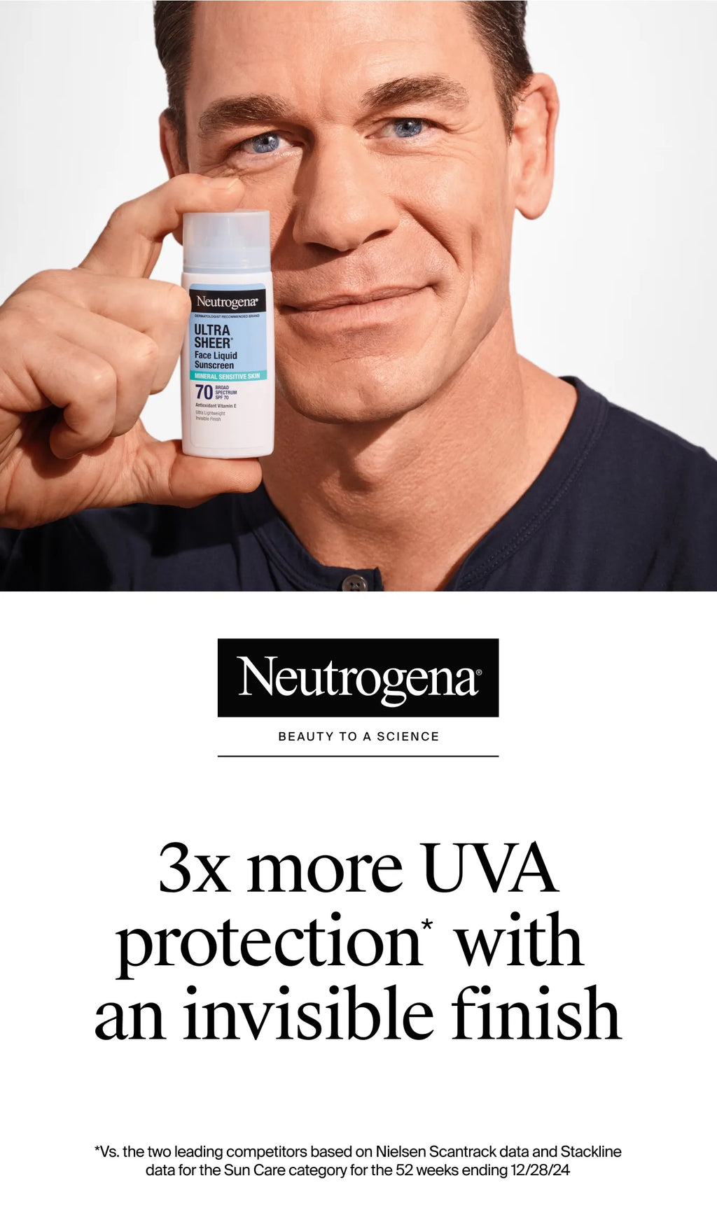 Neutrogena® Ultra Sheer® Mineral Face Liquid Sunscreen Broad Spectrum SPF 70 product image 10
