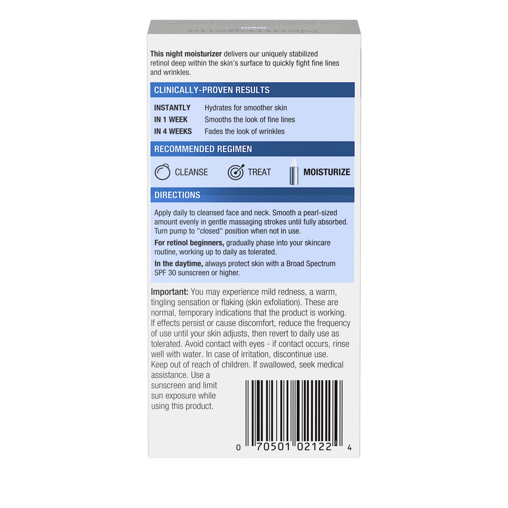 Neutrogena® Rapid Wrinkle Repair Retinol Night Moisturizer product image 11