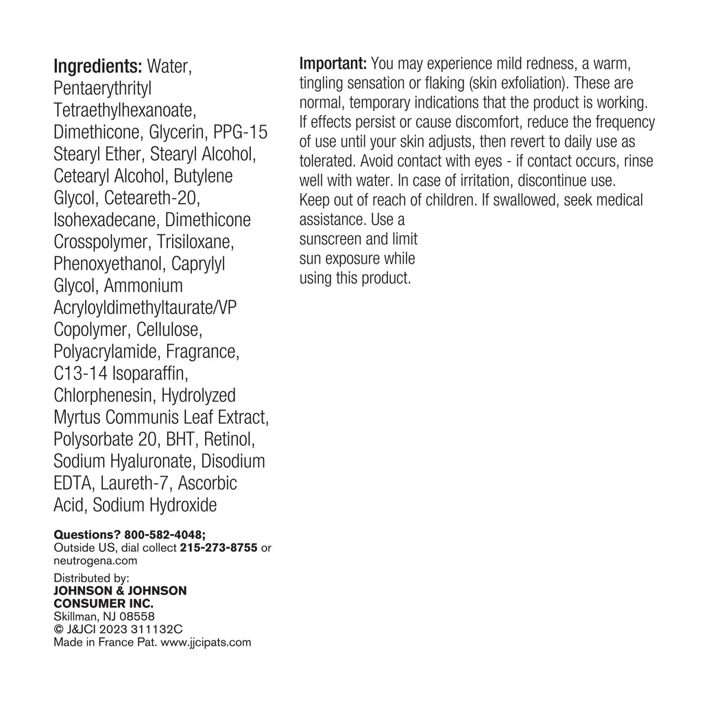 Neutrogena® Rapid Wrinkle Repair Retinol Night Moisturizer product image 9