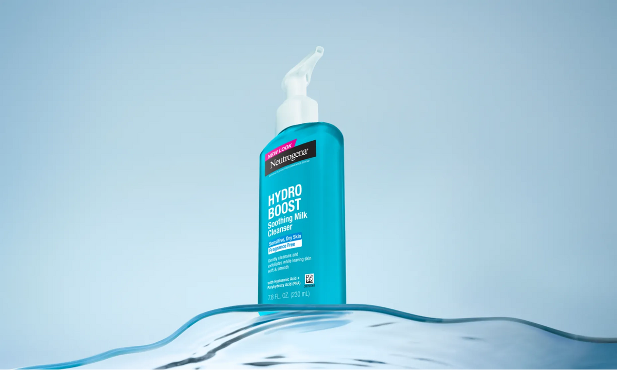 Neutrogena® Hydro Boost Soothing Milk Cleanser Fragrance Free product image 10