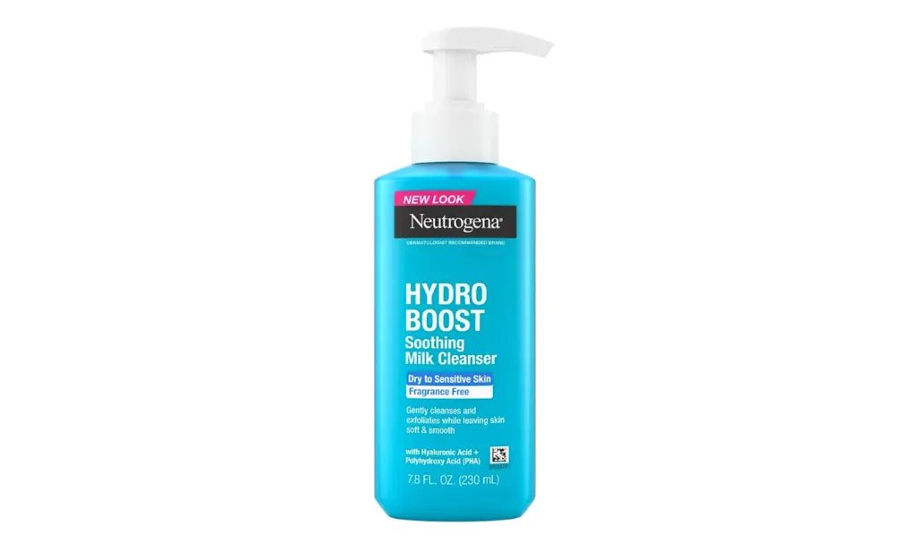 Neutrogena® Hydro Boost Soothing Milk Cleanser Fragrance Free product image 12