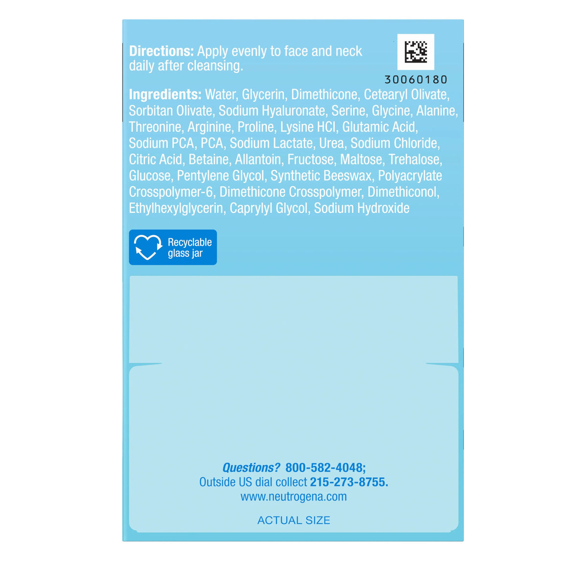 Neutrogena® Hydro Boost Hyaluronic Acid Gel Cream Fragrance Free product image 9