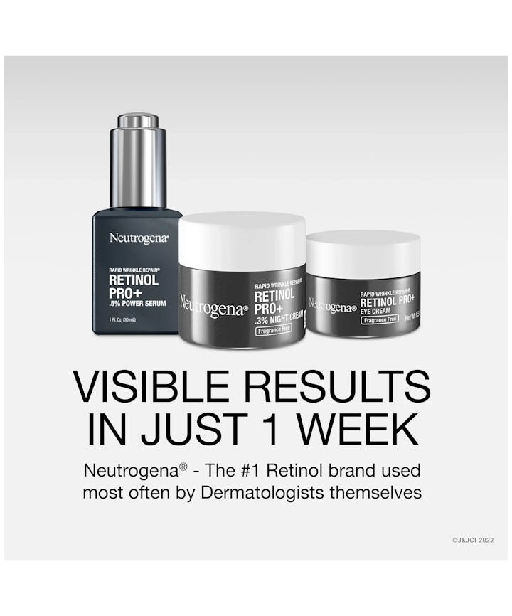 Neutrogena Rapid Wrinkle Repair Retinol Pro+ Eye Cream, Fragrance Free product image 8