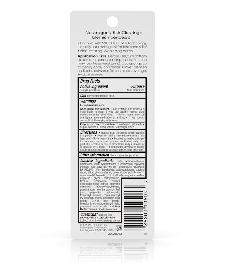 SkinClearing Blemish Concealer - Fair (05) product image 4