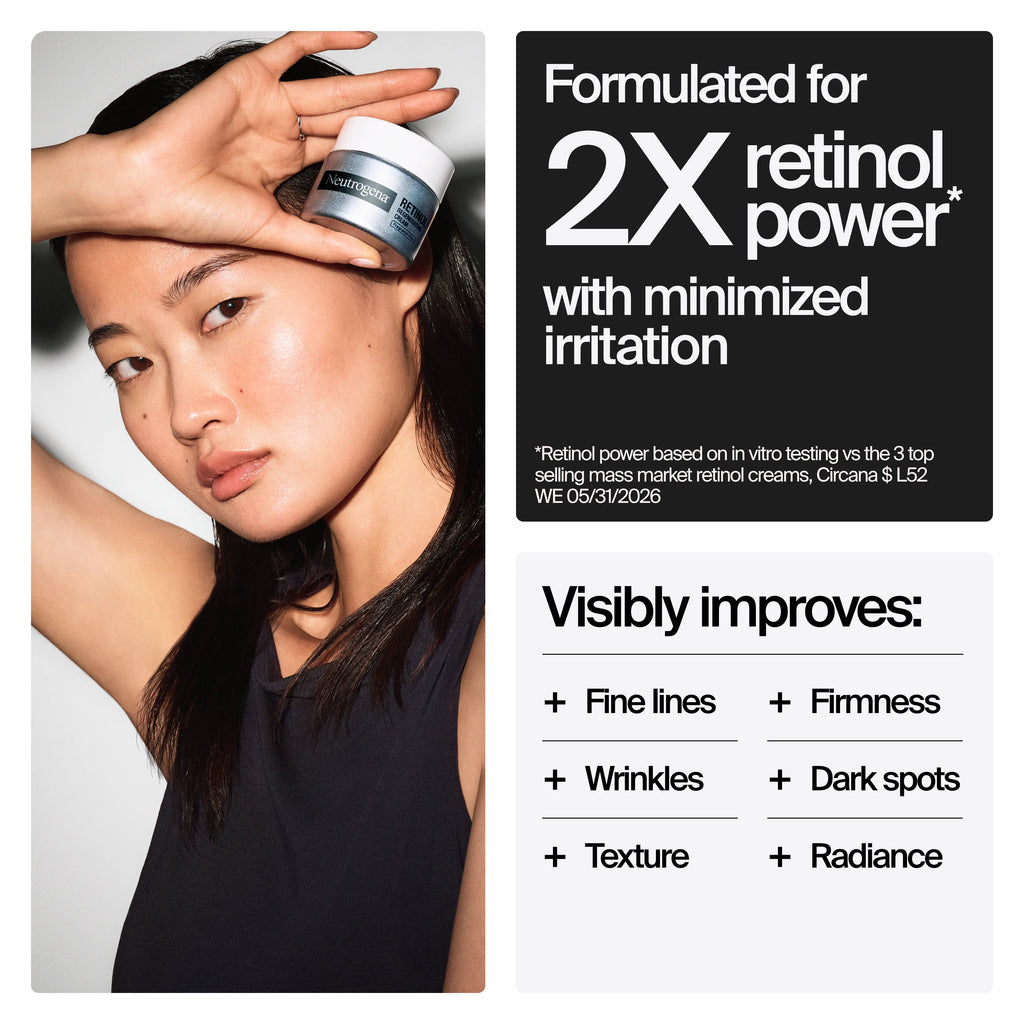 Neutrogena® Rapid Wrinkle Repair Retinol Regenerating Cream, Fragrance-Free product image 2