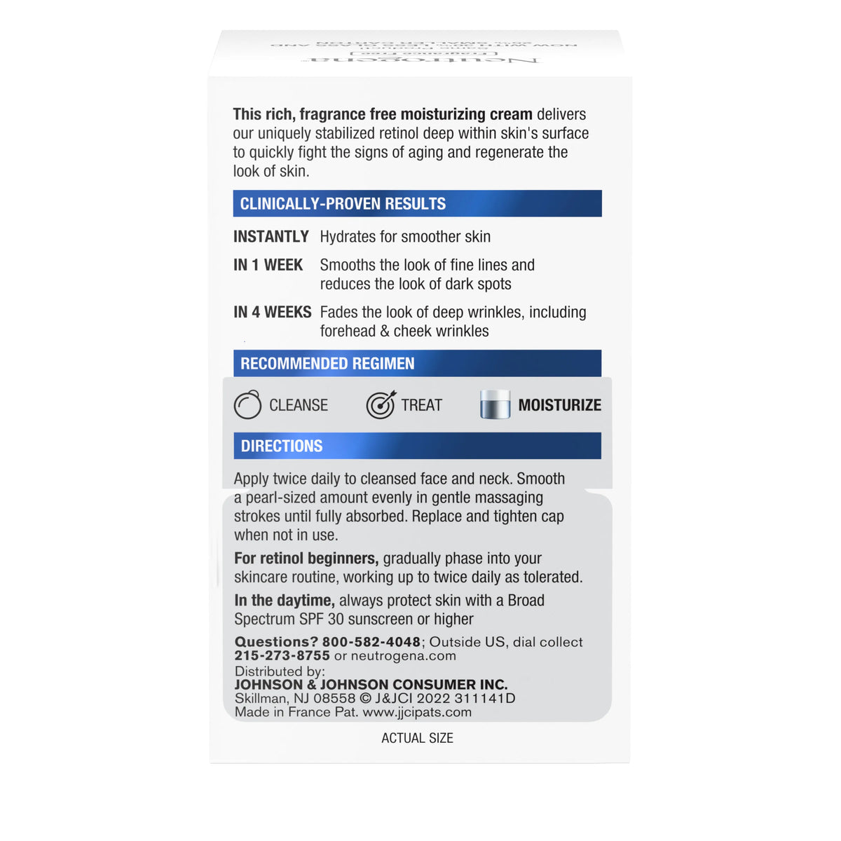 Neutrogena® Rapid Wrinkle Repair Retinol Regenerating Cream, Fragrance-Free product image 9