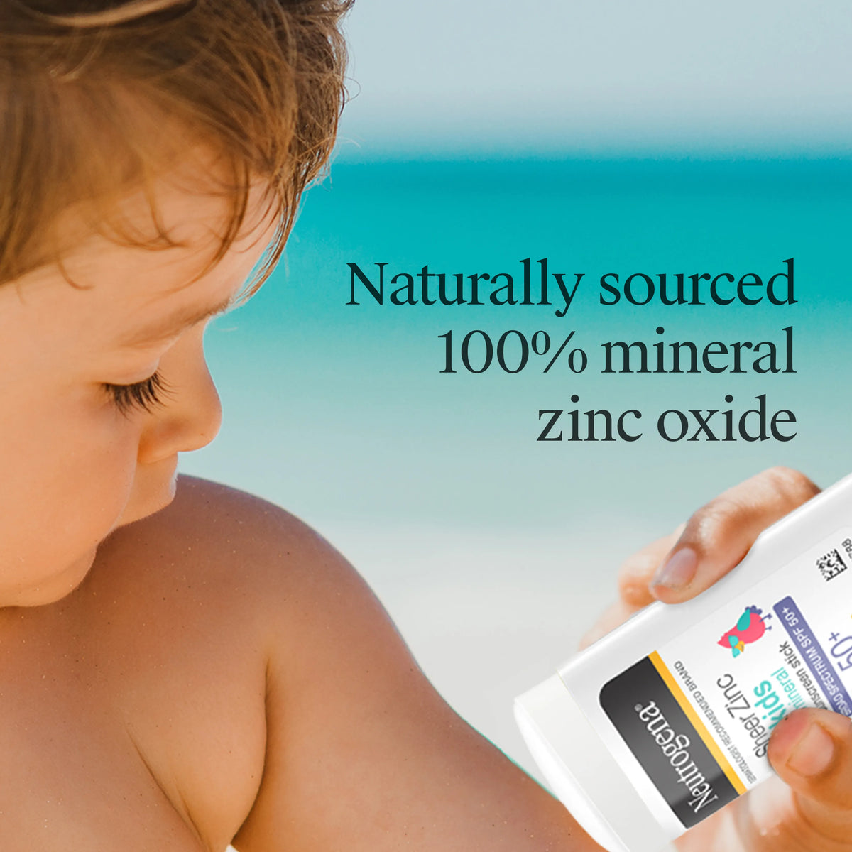 Neutrogena® Sheer Zinc Kids Mineral Sunscreen Stick Broad Spectrum SPF 50+ product image 4