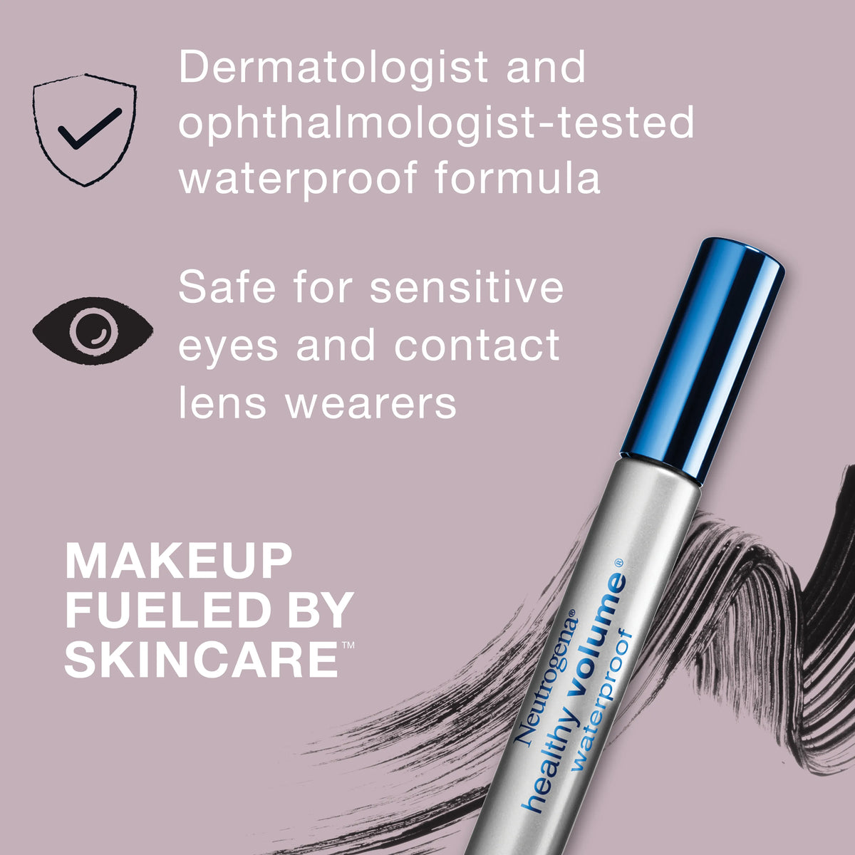 Neutrogena® Healthy Volume® Mascara, Black/Brown 03, . product image 2