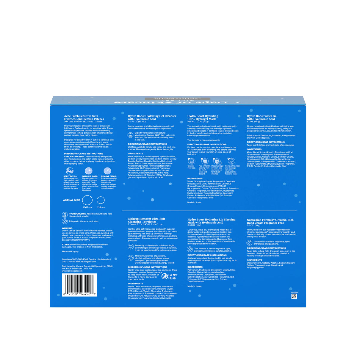 Neutrogena® 7 Days of Skincare Gift Set, 7 Items product image 6