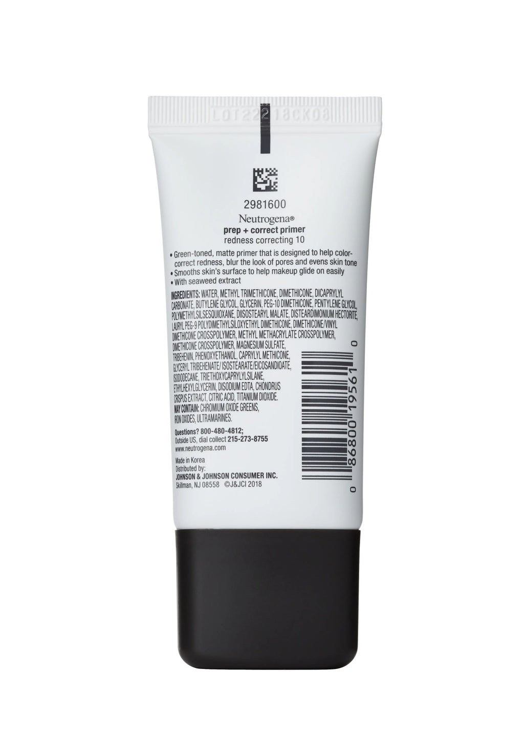 Neutrogena® Prep + Correct Primer, Redness Correcting 10 product image 6