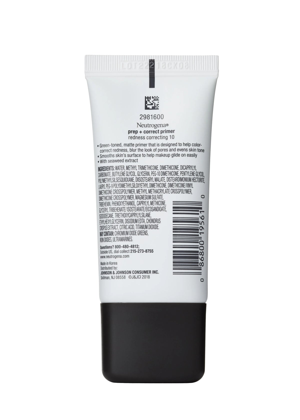Neutrogena® Prep + Correct Primer, Redness Correcting 10 product image 6