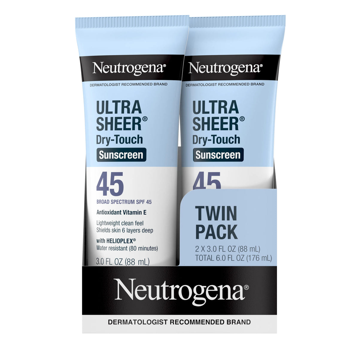 Neutrogena Ultra Sheer Dry-Touch Sunscreen Broad Spectrum SPF 45 product image 1