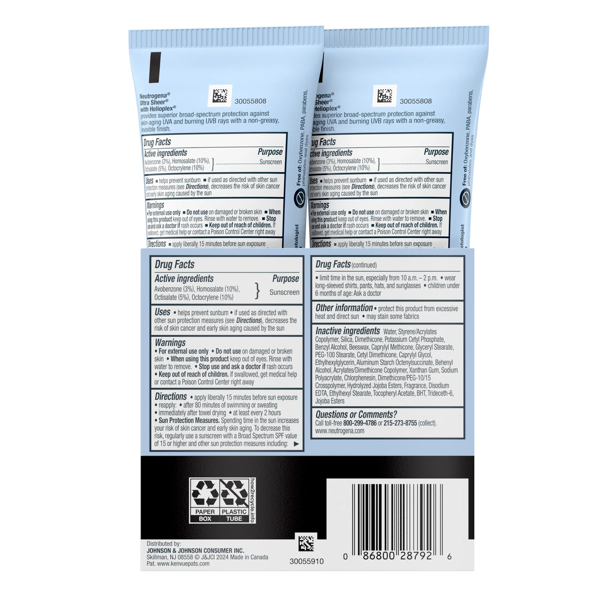 Neutrogena Ultra Sheer Dry-Touch Sunscreen Broad Spectrum SPF 45 product image 11