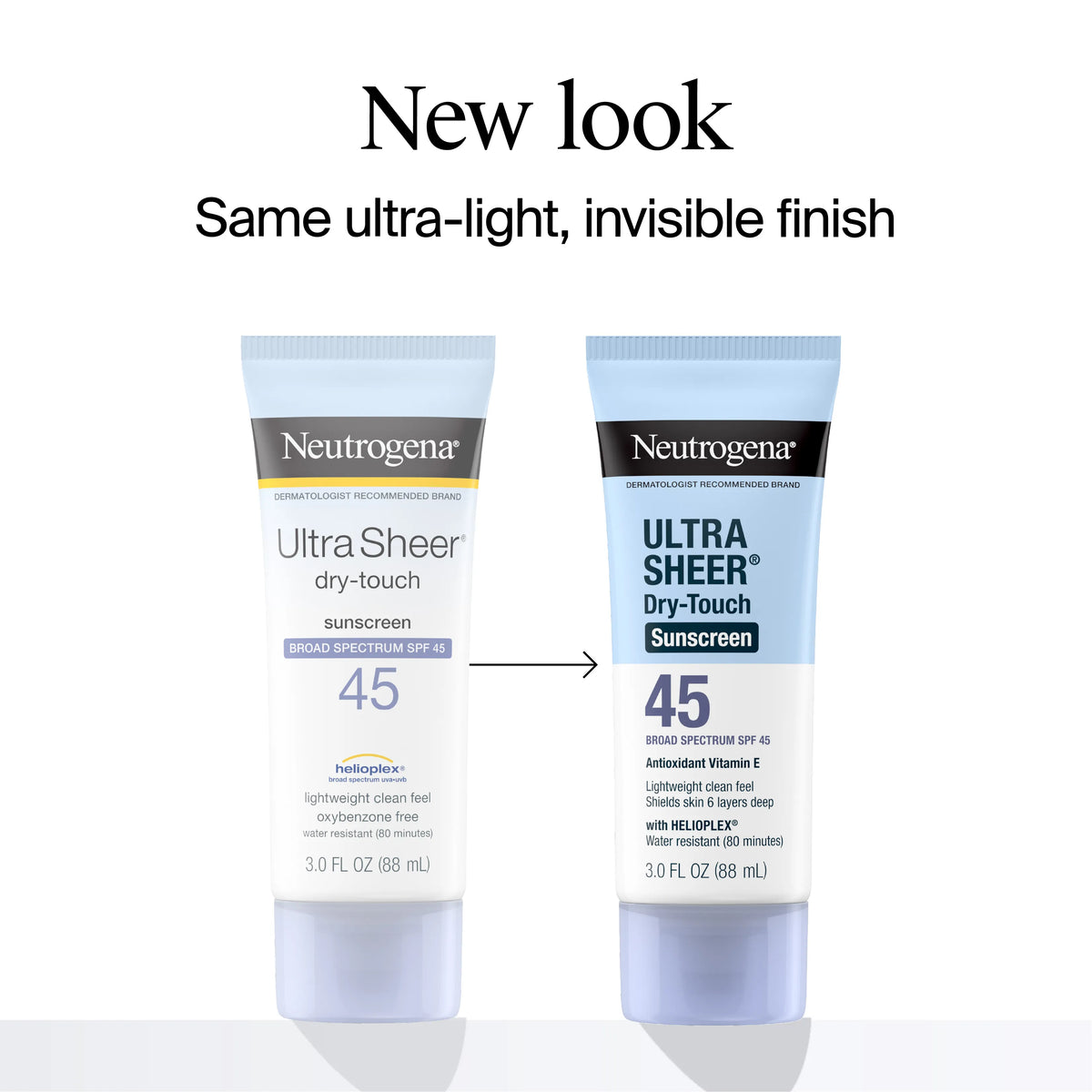 Neutrogena Ultra Sheer Dry-Touch Sunscreen Broad Spectrum SPF 45 product image 2