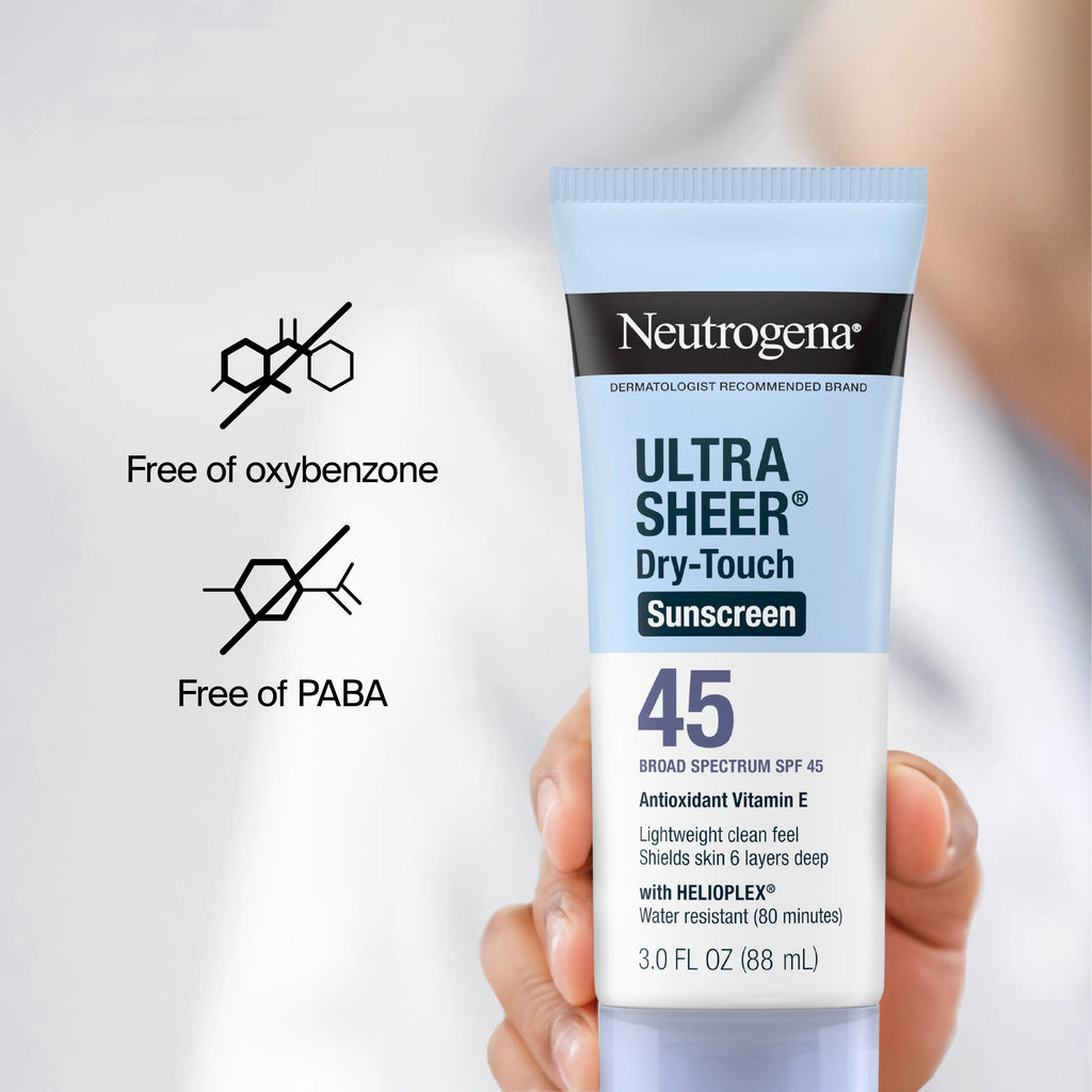 Neutrogena Ultra Sheer Dry-Touch Sunscreen Broad Spectrum SPF 45 product image 7