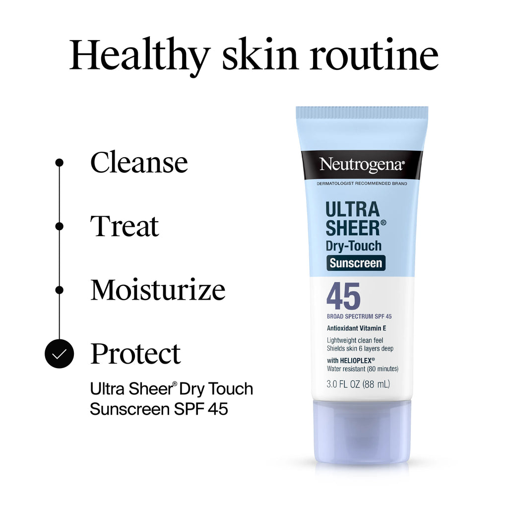 Neutrogena Ultra Sheer Dry-Touch Sunscreen Broad Spectrum SPF 45 product image 8