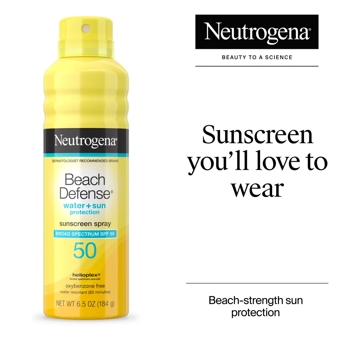 Neutrogena® Beach Defense Spray Sunscreen Broad Spectrum SPF 50 product image 2