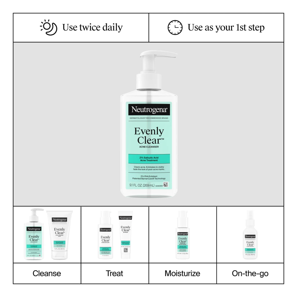 Neutrogena® Evenly Clear™ Acne Cleanser product image 8