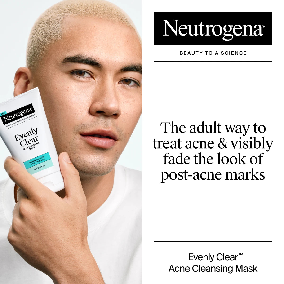 Neutrogena® Evenly Clear™ Acne Cleansing Mask product image 2