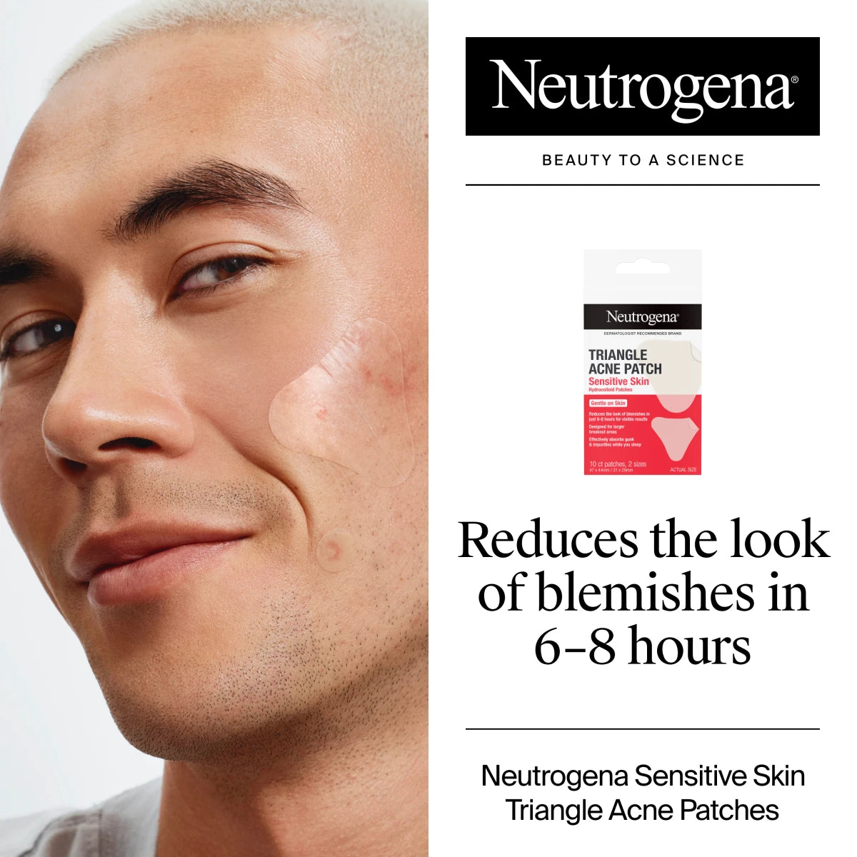 Neutrogena® Sensitive Skin Triangle Acne Patches product image 2