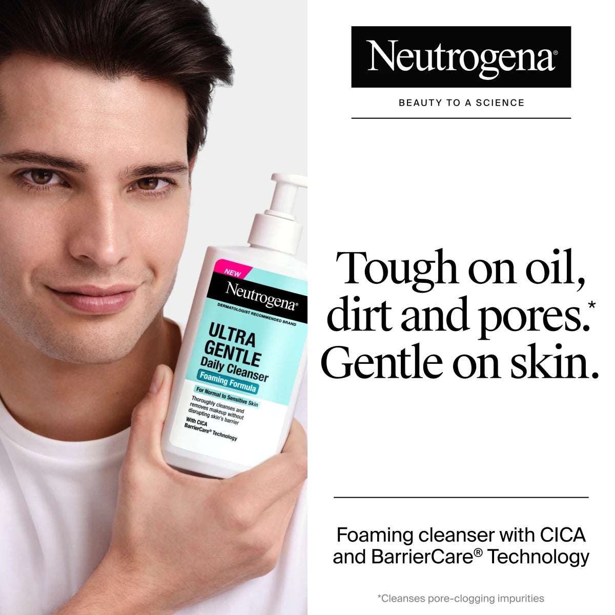 Neutrogena® Ultra Gentle Daily Cleanser, Fragrance Free product image 3