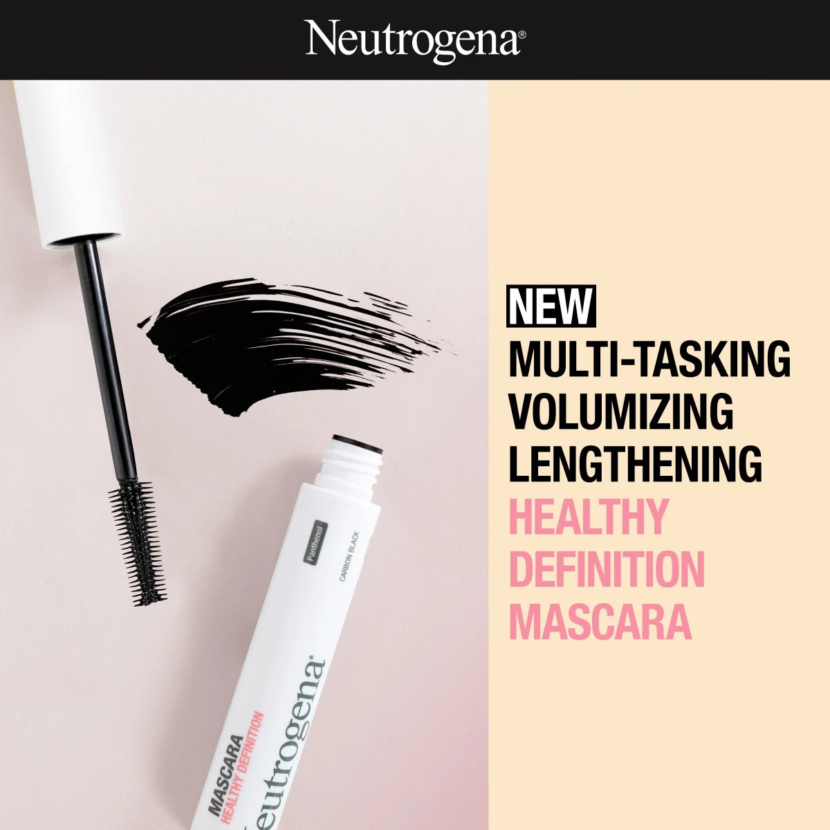 Neutrogena® Healthy Definition Mascara Carbon Black, . product image 2