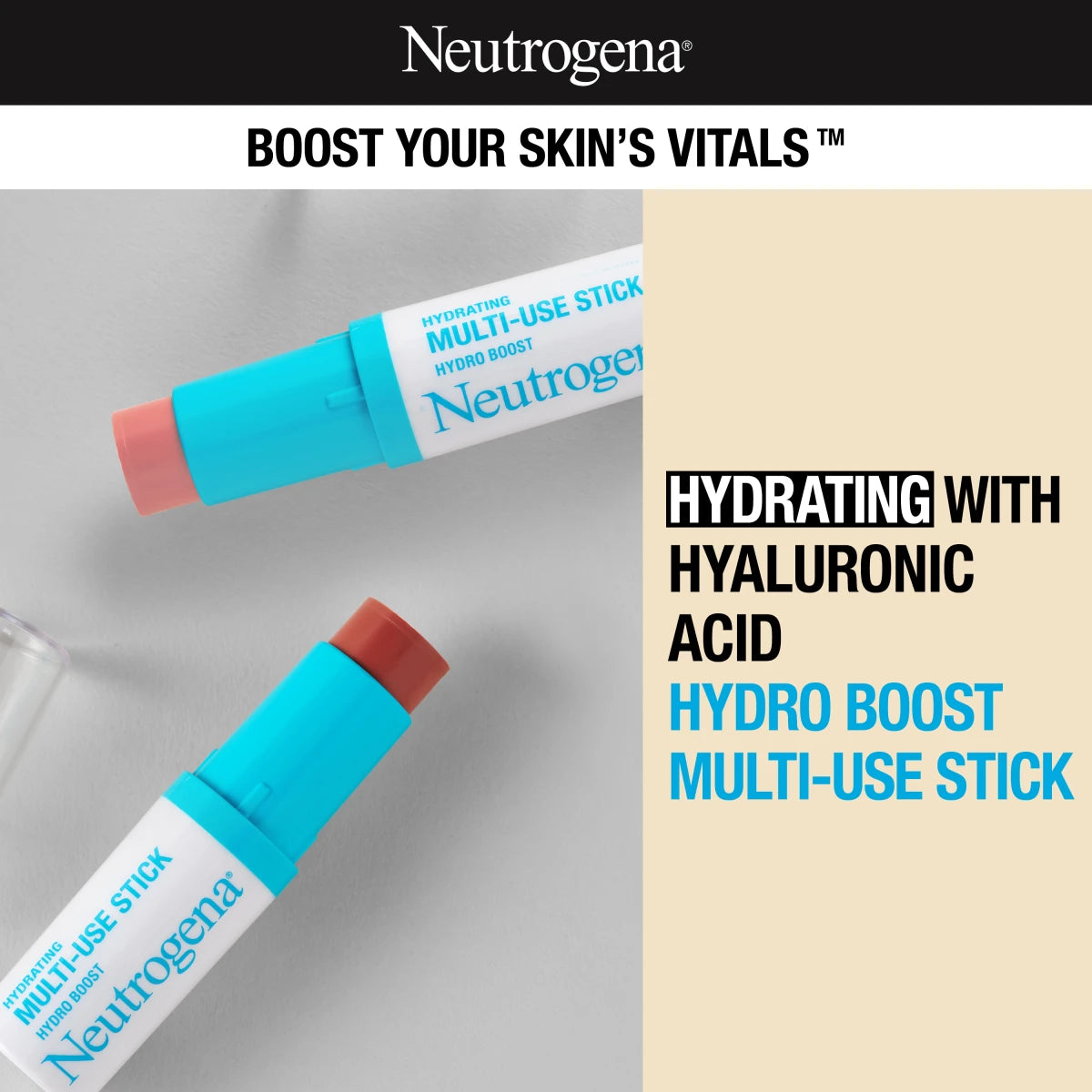 Neutrogena Hydro Boost Hydrating Multi-Use Stick, Temptation product image 2