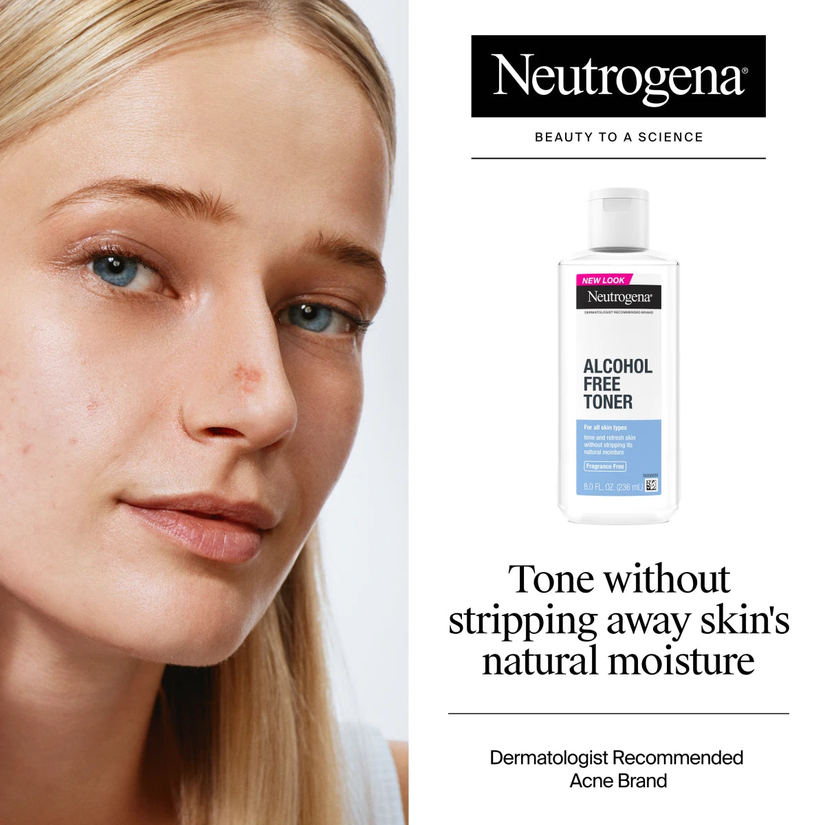 Neutrogena® Alcohol-Free Toner, Fragrance Free product image 3