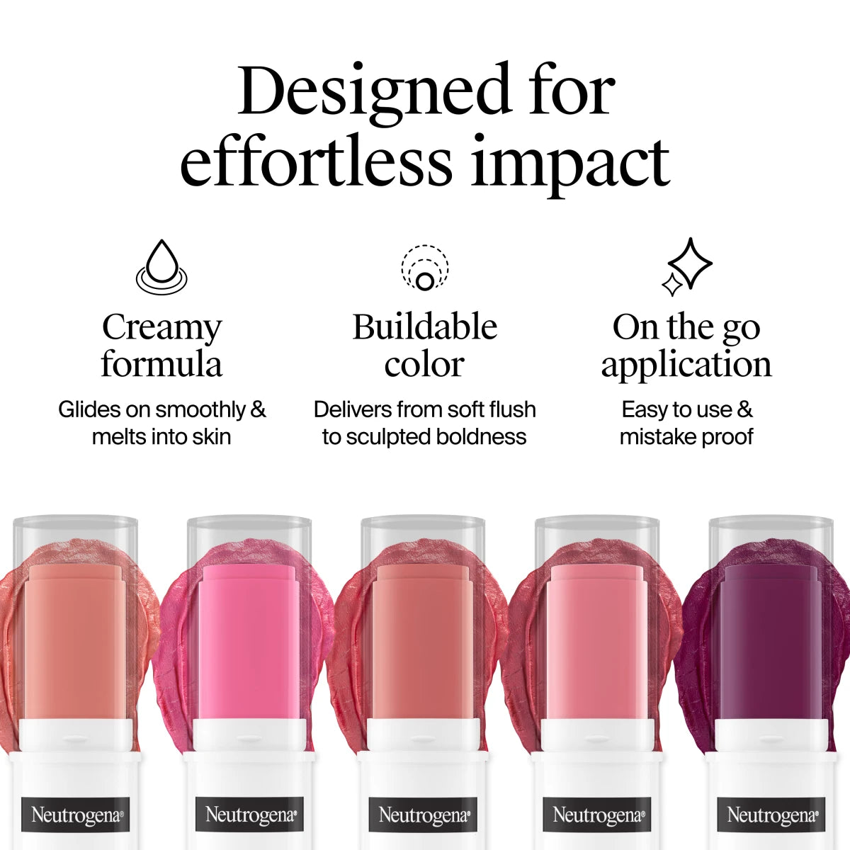 Neutrogena® Healthy Glow Blush Stick, Petal Pink product image 2