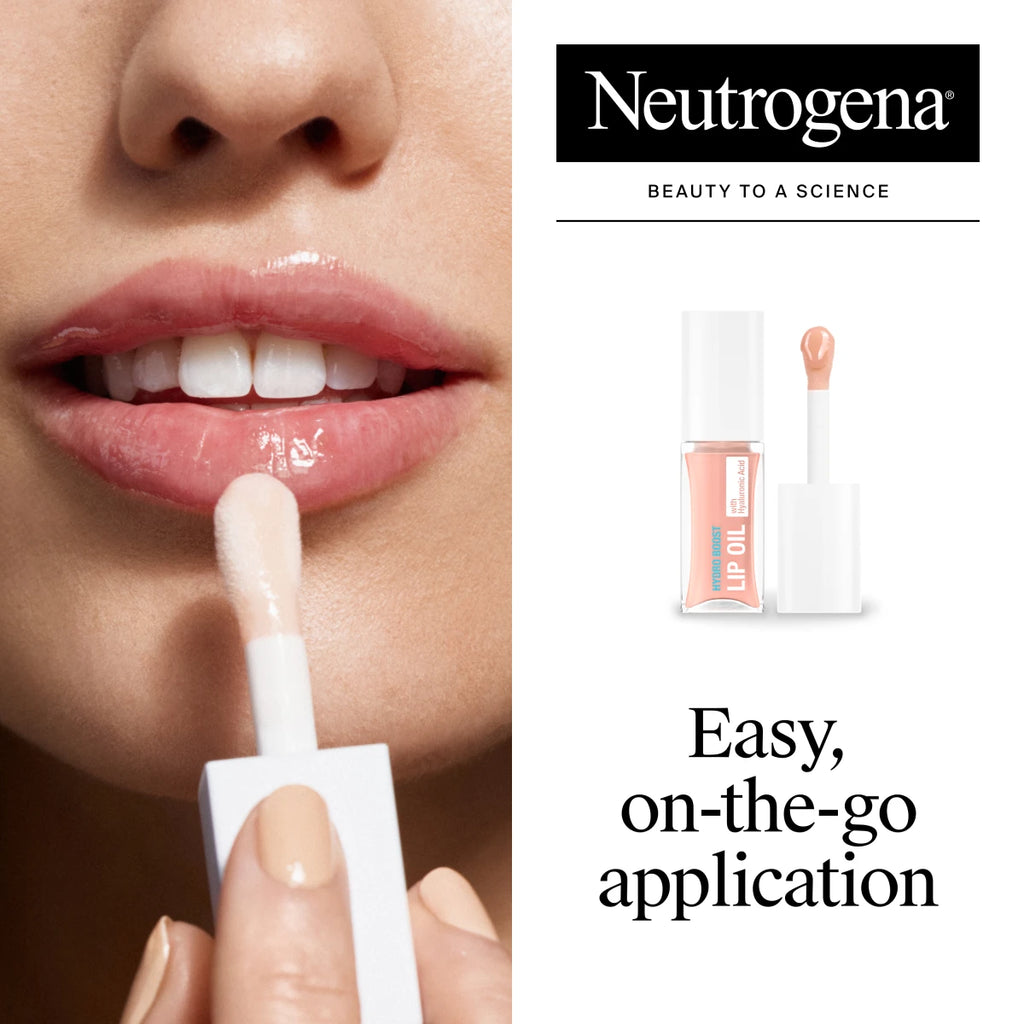 Neutrogena® Hydro Boost Lip Oil, Light Pink, . product image 1