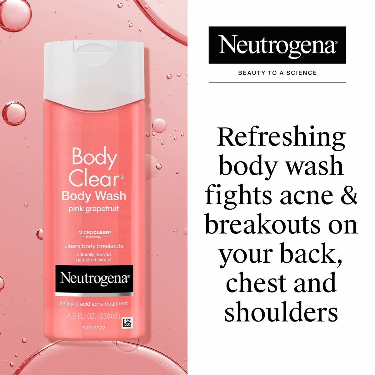 Neutrogena® Body Clear Body Wash Pink Grapefruit product image 2