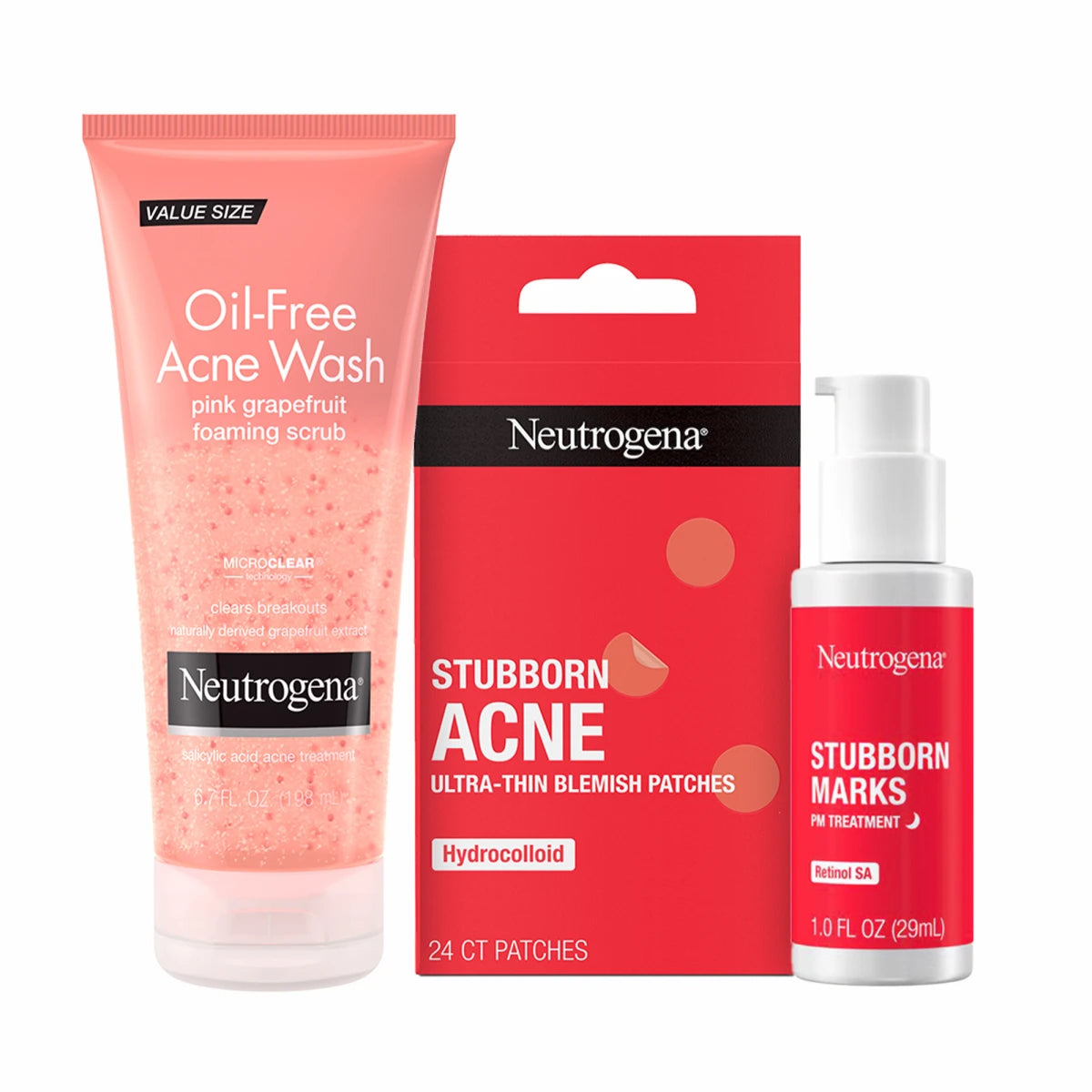 Neutrogena® Oil-Free Acne Wash Pink Grapefruit Acne Wash Foaming Scrub product image 7