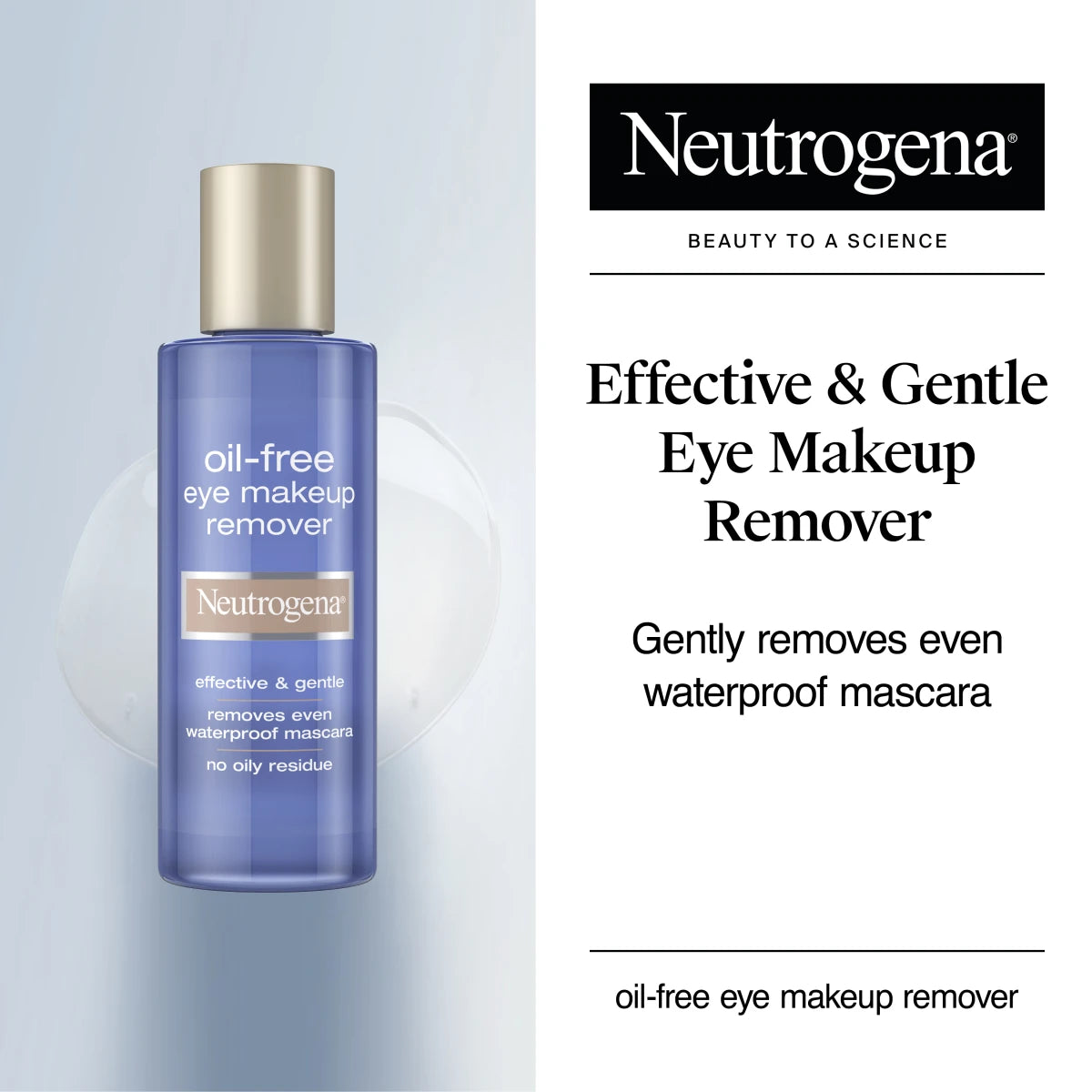 Neutrogena® Oil-Free Eye Makeup Remover product image 3